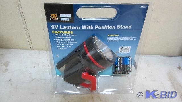 New 6V flashlight