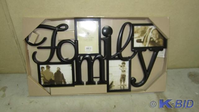 Family frame, some cracks