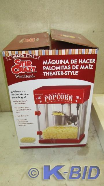 West Bend Popcorn machine