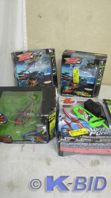 4 Air Hogs RC vehicles