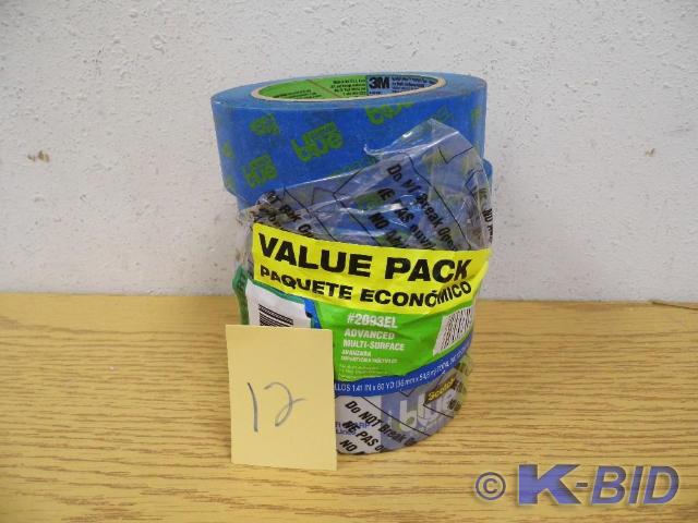 lot 12 image: Scotch Blue Tape #2093EL