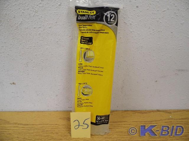 lot 25 image: Stanley Dual Melt Glue Sticks