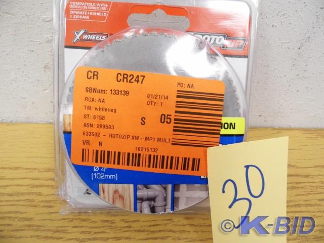 lot 30 image: X-Wheels Roto Zip Blade