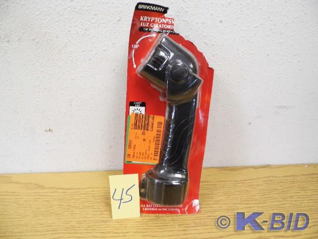 lot 45 image: Brinkmann Krypton Swivel Flashlight