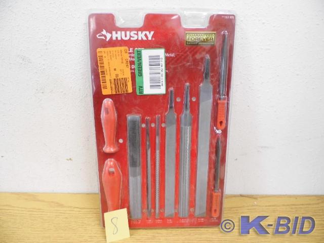 lot 8 image: Husky 10 Piece File Set