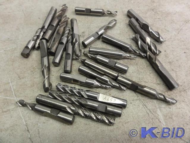 lot 102 image: (24) Assorted End Mills  532...