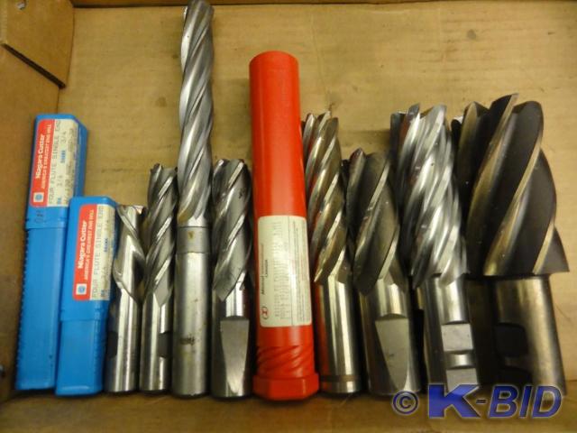 lot 112 image: (11) Assorted End Mills 34 78 1...