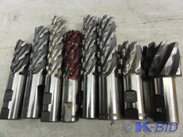 lot 116 image: (8) Assorted Roughing End Mills 1 ...