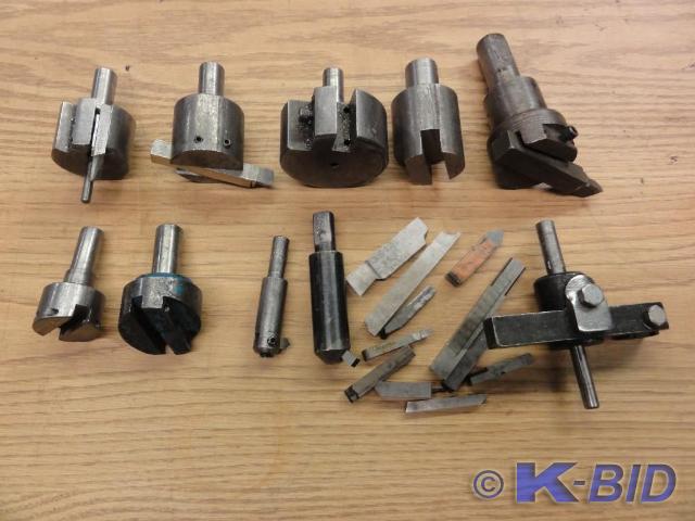 lot 138 image: (10) Assorted Cutters, removable cu...