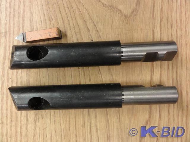 lot 139 image: (2) 12 Cutting Tools, 1 arbor