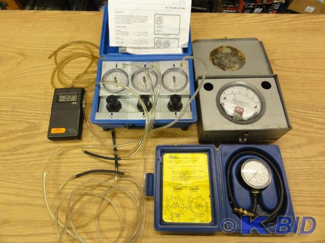 lot 152 image: Assorted Pressure and Gas Testers&n...