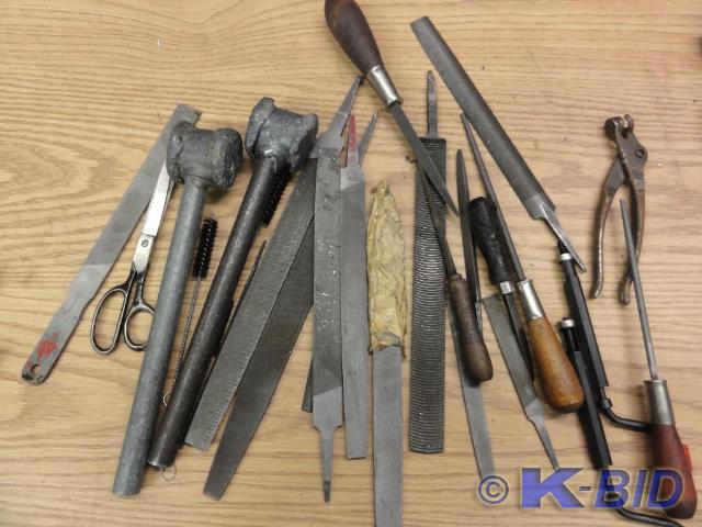 lot 165 image: Lot of Assorted Files and Lead Hamm...