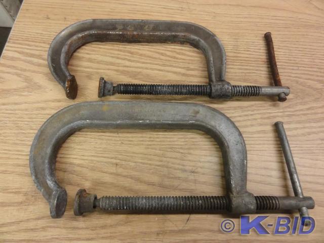 lot 179 image: (2) Williams CC-408, 8 C-Clamps