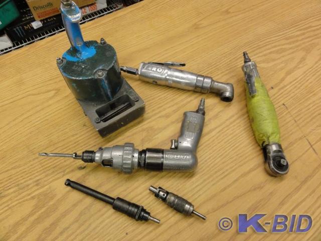 lot 188 image: Assorted Pneumatic Tools to include...