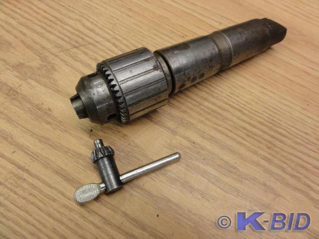 lot 198 image: Jacobs No. 3PD Drill Chuck Capacity...
