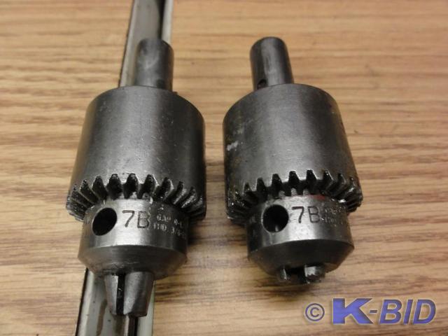 lot 203 image: (2) Jacobs Drill Chucks Model No. 7...