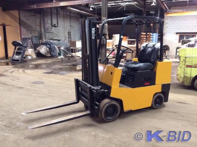 lot 20A image: Yale Forklift 4,000 Lb&nbspCapacit...