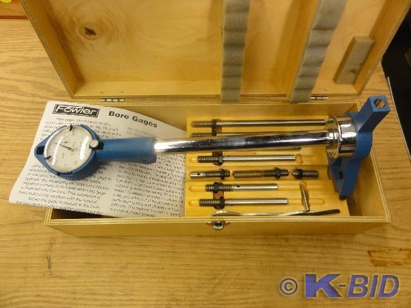 lot 279 image: Fowler Bore Gage No. 52-540-190 6 ...