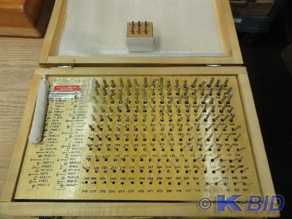 lot 280 image: Pin Gauge Set .061 up to .250 Plus ...