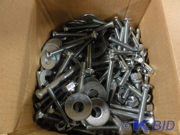 lot 297 image: Lot of Assorted Bolts, Washers and ...