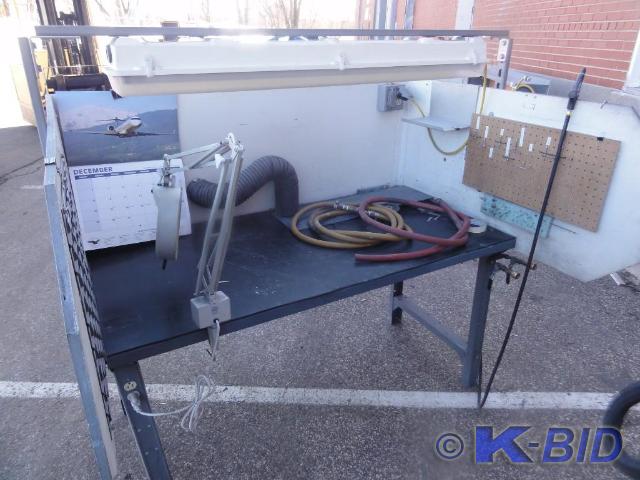 lot 306 image: Personal Workstation Bench 30 x 60...