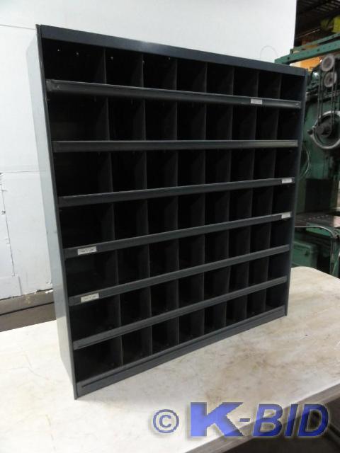 lot 309 image: Metal Parts Bin 56-compartments App...