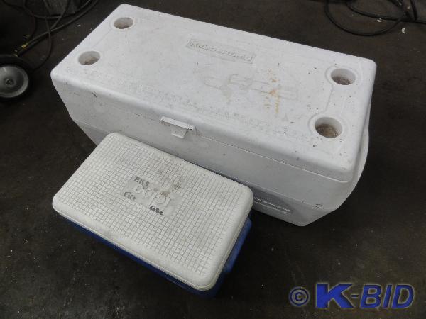 lot 31 image: (2) Coolers to Include (1) Huge Ru...