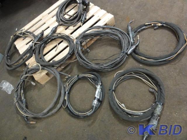 lot 317 image: (7) Assorted Push Pull Mig Guns Cob...