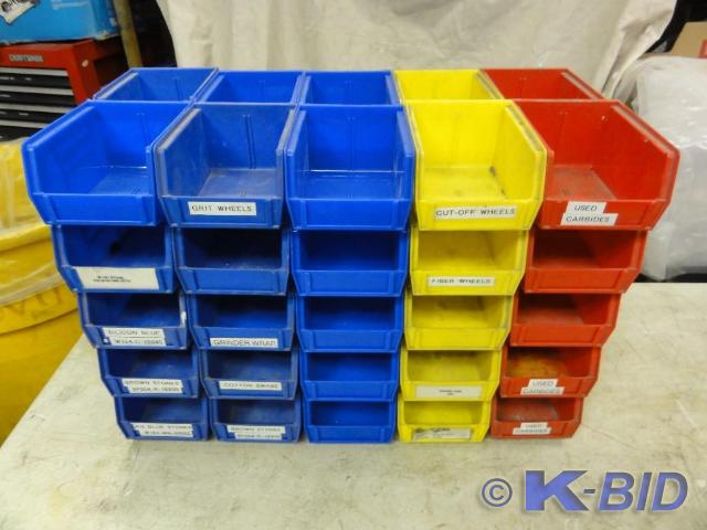 lot 349 image: (50) Assorted&nbspAkro&nbspBins A...