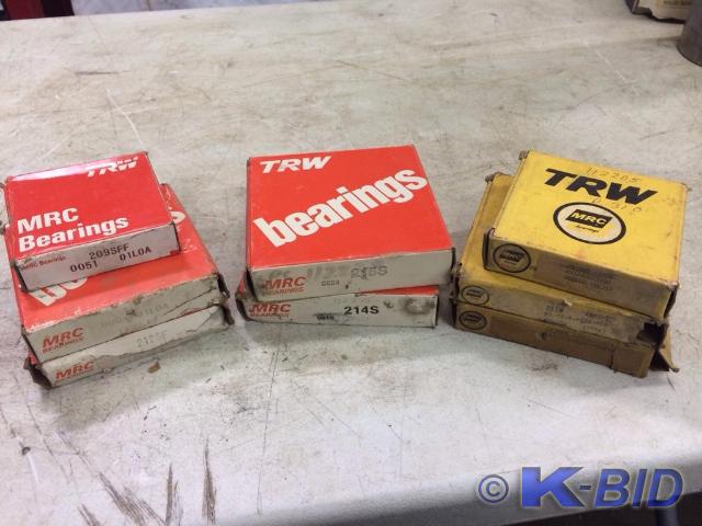 lot 35 image: (8) assorted TRW bearings. New old ...