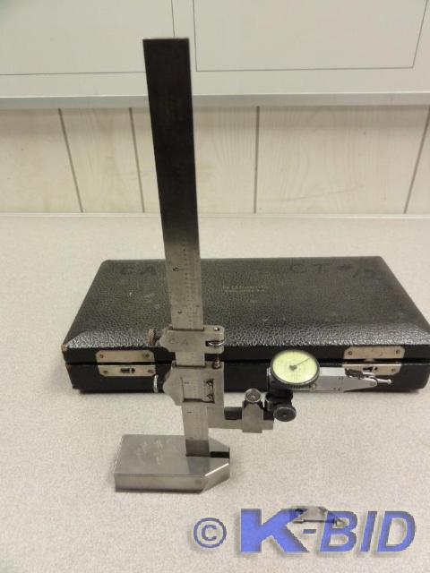lot 362 image: L S Starrett&nbsp6 Height Gauge M...