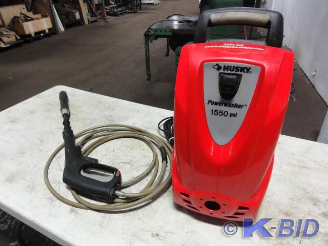 lot 365 image: Husky Power Washer Model 1550 1,550...