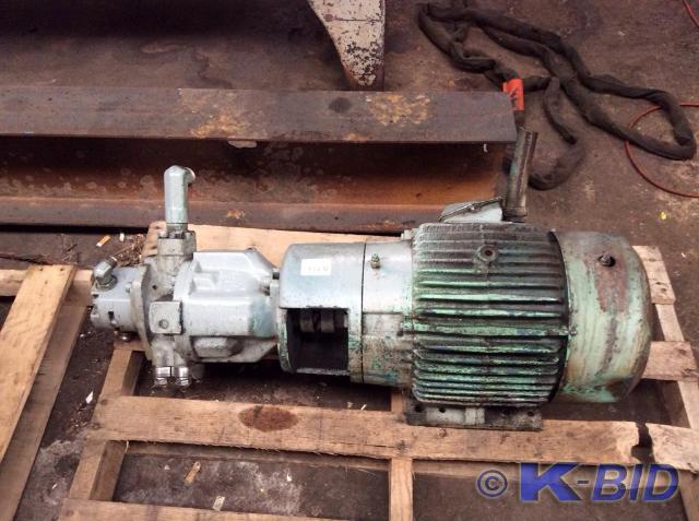 lot 369 image: 7.5 hp hydraulic pump removed from ...