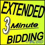 lot 3B image: Extended Bidding Each item has a s...