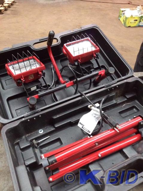 lot 403 image: Halogen Light Set With Stand