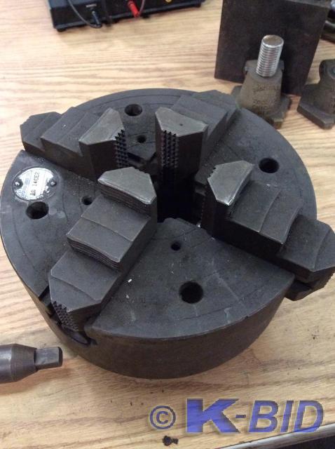 lot 420 image: 10 4-Jaw Chuck