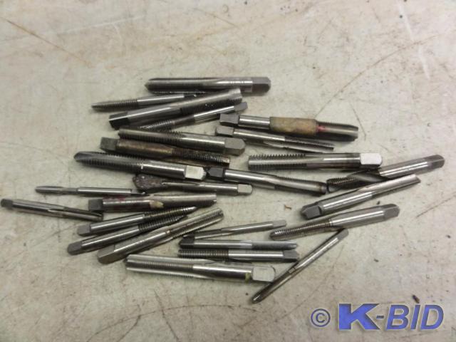 lot 53 image: (25) Assorted Taps 8-32 up to 38-1...