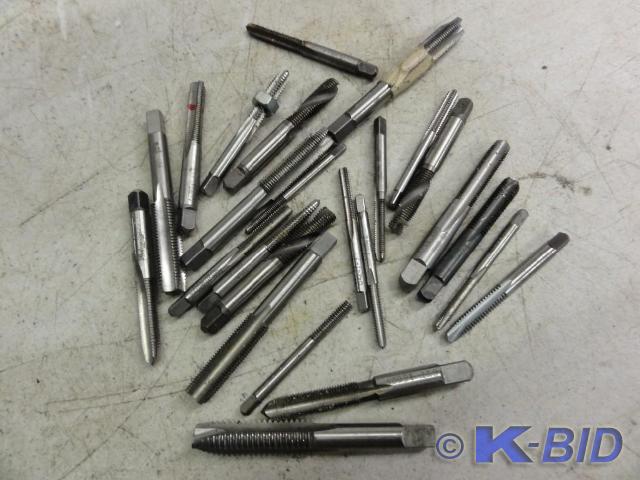 lot 59 image: (25) Assorted Taps 8-32 up to 12-1...