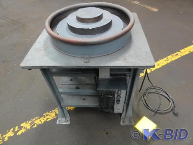 lot 6 image: Lapping Machine 22 Diameter Tub 3-...