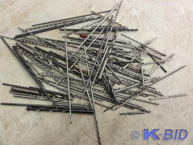 lot 62 image: (100) Assorted Drill Bits 116 up ...