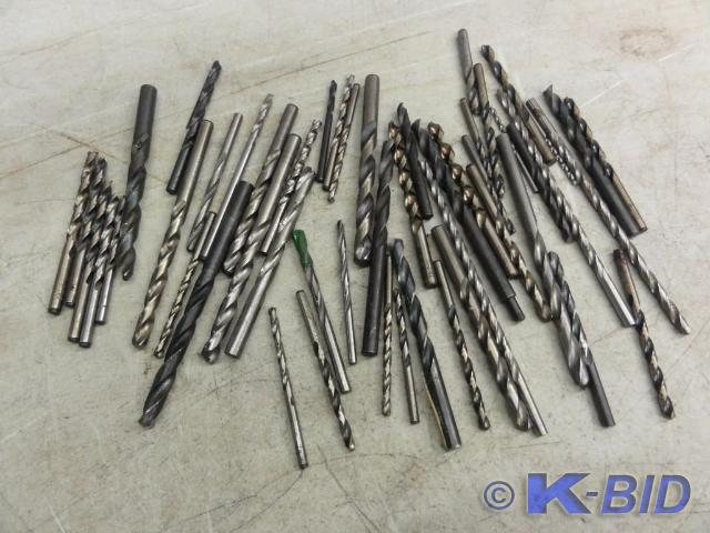 lot 67 image: (50) Assorted Drill Bits 18 up to...