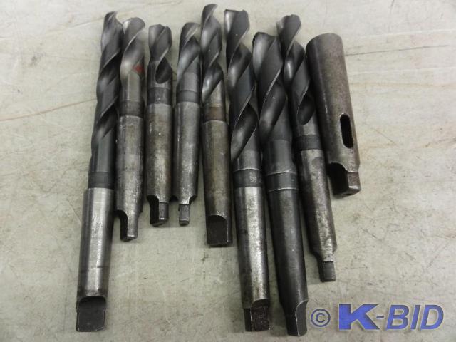 lot 72 image: (8) Morse Taper #3,&nbspMT3 Drill ...