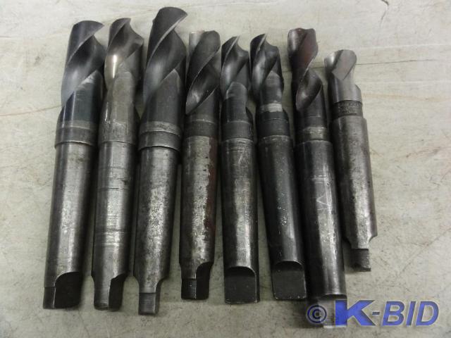 lot 75 image: (8) Morse Taper #4,&nbspMT4 Drill ...