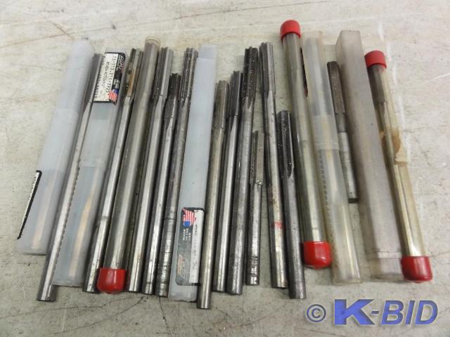 lot 90 image: (20) Assorted Reamers .3970 up to ...