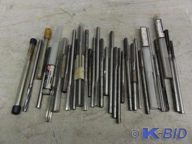 lot 93 image: (30) Assorted Reamers 516 up to ....