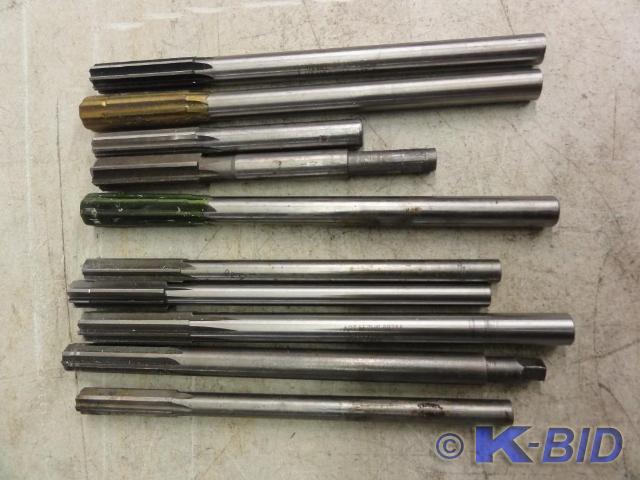 lot 96 image: (10) Assorted Reamers .5290 up to ...