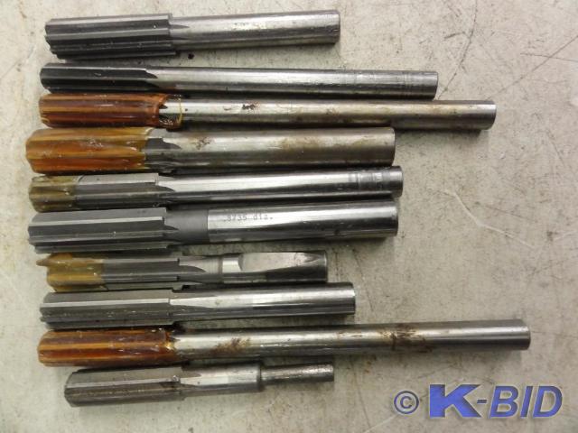 lot 98 image: (10) Assorted Reamers 58 up to .8...
