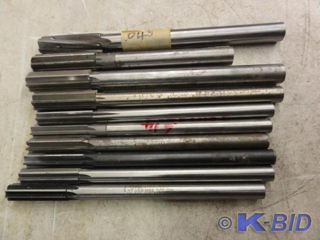 lot 99 image: (10) Assorted Reamers .6240 up to ...
