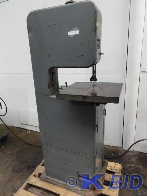 lot 9A image: DoAll Model BF Vertical Band Saw Se...