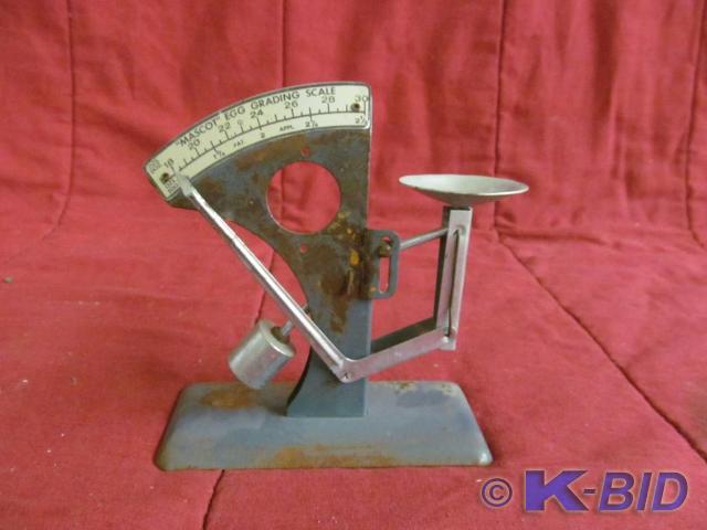 Mascot Egg Grading Scale - Vintage